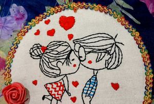 Handmade Embroidered Decor