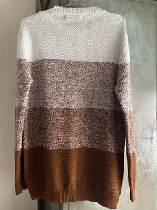 Cozy Striped Knit Sweater