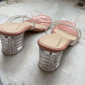Stylish Pink Slip-On Sandals