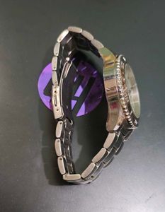 GUESS Men's Wristwatch, Silver Dial, Original