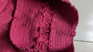 Hot Pink Mini Shorts - Smocked Waist