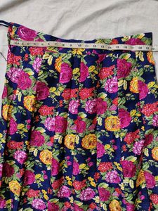 PRICE drop!!! Flower printed skirt