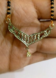 New Black Stones-Studded Mangalsutra