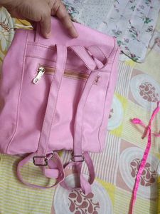 Chic Pink Clutch with Gold Clasp