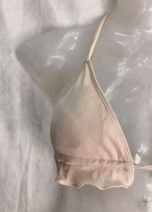 beige bralette