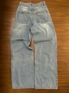 NUON(Westside) Light Wash Wide Leg Jeans