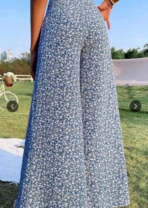 Floral Wide Leg Palazzo Pants