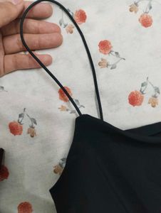 zara black bodycon dress