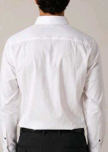 Classic White Men's Shirt