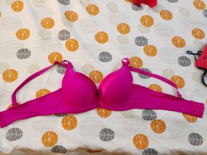 Vibrant Pink Bra