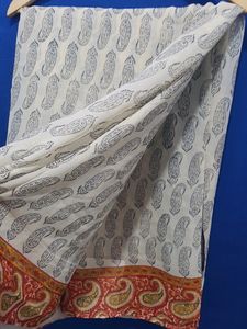 Exclusive Bagh Hand Block Printed Saree