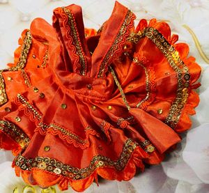 Laddu Gopal Fancy Dress Fabric Silk