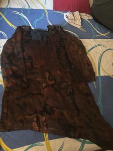 Camouflage Print Kurta