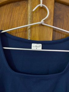Classic Blue Long Sleeve Top