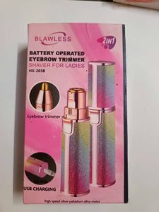 blawless 2-in-1 Eyebrow Trimmer +free gift 🎁🎁