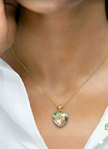 Heart Pendant Necklace (it's Fully untouched)