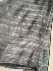 Amazing Grey Saree