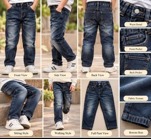 Boys' Blue Denim Jeans