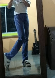 Stretchable Fit Blue Trouser