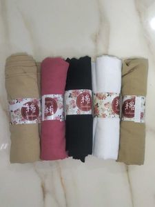Soft Cotton Scarves for Women 5pc