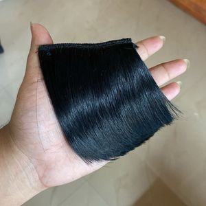 Black Clip-In Bangs Extension