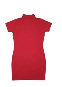 Red Graphic Print Bodycon Dress