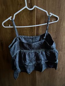 Boho Embroidered Crop Top
