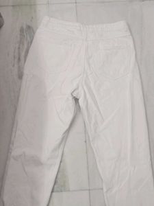white denim jeans