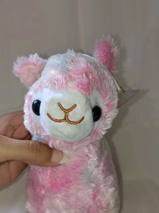 Cute Tie-Dye Alpaca Plush Toy