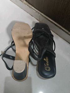 Jade Heels - Black - Size 7