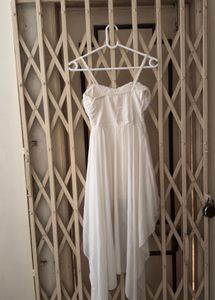 Elegant White Summer Dress