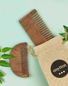 Smytten  neem Wooden Comb Set