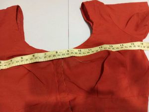 Orange Blouse