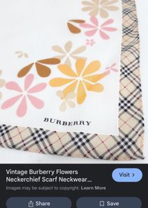 Burberry Floral Bandana
