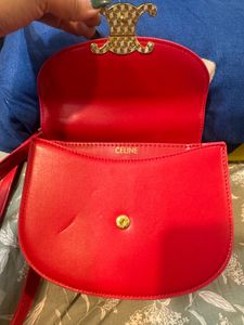 Thrifted Celine Women’s Buckle Shoulder Saddle Bag