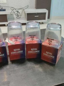 Royal Challenge Glasses (Set of 6)