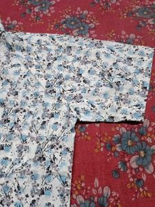 Men's Floral Short Sleeve Shirt