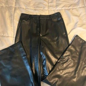 H&amp;M Unisex Leather Pants