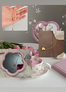 Gold Geometric Pendant Necklace