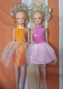 2 Barbie Dolls