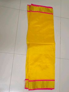 Yellow &amp; Pink Saree