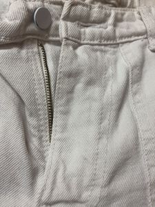 White Cargo Pants