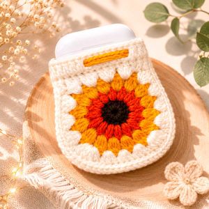 Crocheted Earbud Case Cover