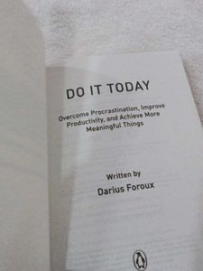 Do It Today