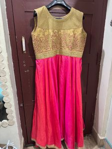 Stunning Pink Ethnic Gown