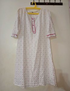 Elegant White Kurta 🤍