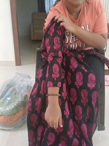 Beautiful Black &amp; Pink Kurta