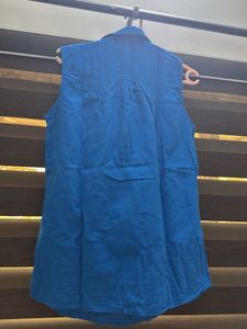 Blue Weekend Tunic Top