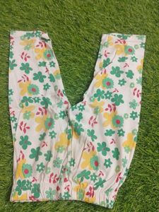 Green Floral Top and Pant Set