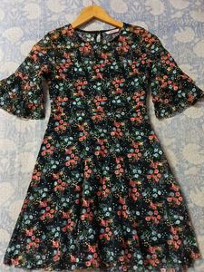 Floral Print Mini Dress